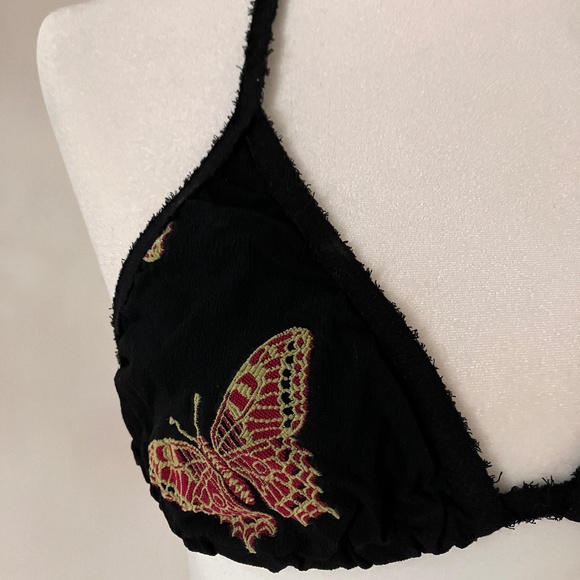 NEW SHAN BLACK BUTTERFLY BIKINI SET - Picture 3 of 15